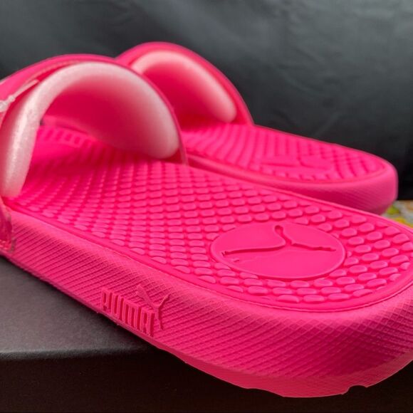 Puma Cool Cat Hot Pink Slides Womens Various Sizes - Picture 9 of 9